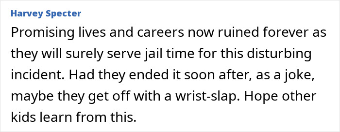 "Text discussing consequences faced by college students for TikTok-inspired ambush and the impact on their futures. "Text discussing consequences faced by college students for TikTok-inspired ambush and the impact on their futures.