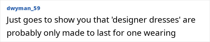 A comment on designer dresses durability at the Golden Globes. A comment on designer dresses durability at the Golden Globes.