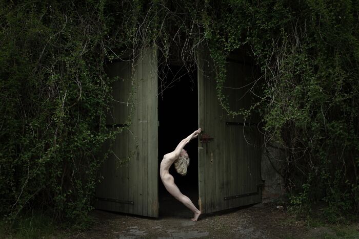 "Green Door" By Dorota Gorecka