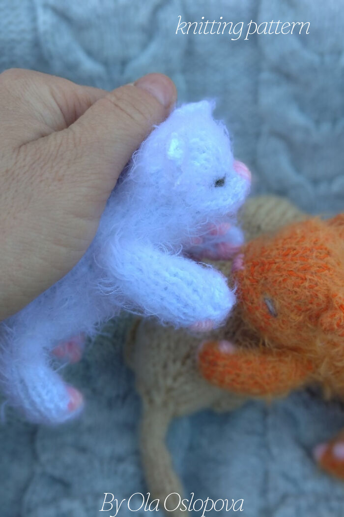 My Knitted Realistic Kittens (10 Pics) My Knitted Realistic Kittens (10 Pics)