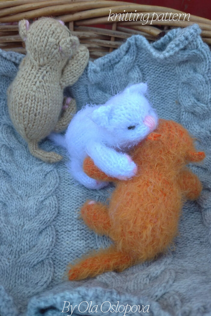 My Knitted Realistic Kittens (10 Pics) My Knitted Realistic Kittens (10 Pics)