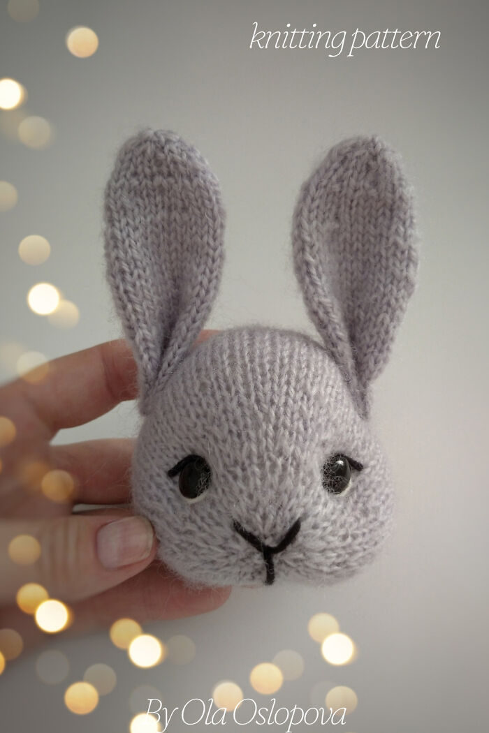 A Perfect Little Project For Easter: My Knitting Pattern Bunnies (6 Pics) A Perfect Little Project For Easter: My Knitting Pattern Bunnies (6 Pics)