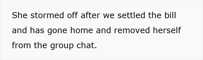 Text highlighting an unreasonable friend relationship and a dramatic group chat exit. Text highlighting an unreasonable friend relationship and a dramatic group chat exit.