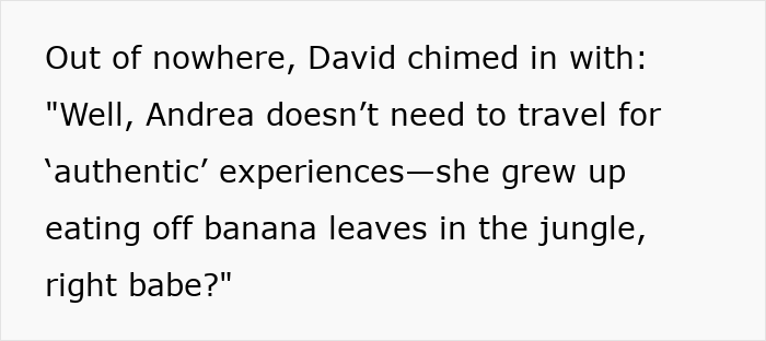 Woman Has Perfect Comeback After BF's Racist "Joke" About Her Upbringing Woman Has Perfect Comeback After BF's Racist "Joke" About Her Upbringing