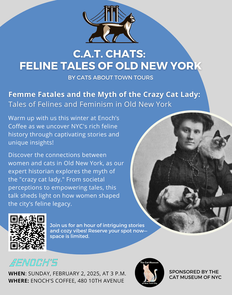 The Hidden History Of NYC’s “Crazy Cat Ladies” Is Coming To Life In This Unique Event The Hidden History Of NYC’s “Crazy Cat Ladies” Is Coming To Life In This Unique Event