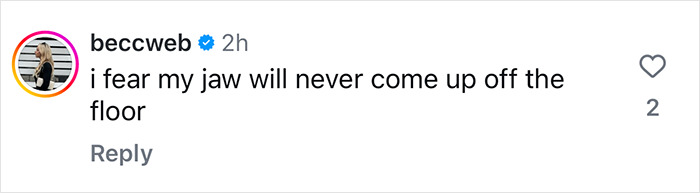 Comment expressing amazement at Miley Cyrus' transformation. Comment expressing amazement at Miley Cyrus' transformation.