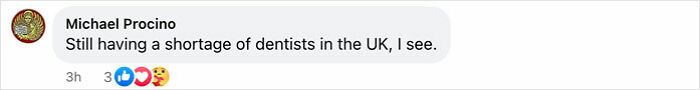 Comment on dentist shortage in the UK with reactions. Comment on dentist shortage in the UK with reactions.