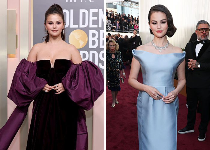 "Stunning weight loss transformations of a celebrity at the Golden Globes, showcasing elegant outfits and glamour. "Stunning weight loss transformations of a celebrity at the Golden Globes, showcasing elegant outfits and glamour.