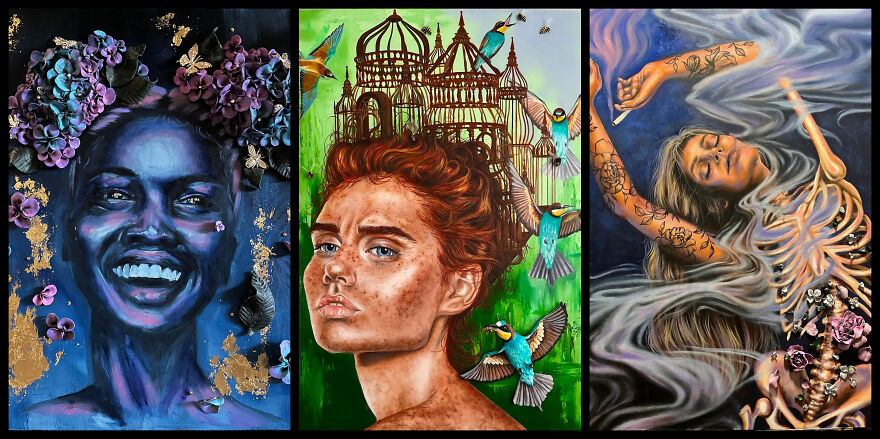 Morgan Danton Paints The Depths Of The Human Spirit Morgan Danton Paints The Depths Of The Human Spirit