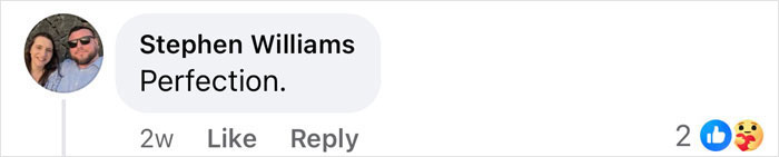 Social media comment praising man's viral painting of his wife. Social media comment praising man's viral painting of his wife.