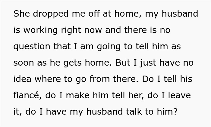 Text message raises dilemma after man confesses love for sister-in-law. Text message raises dilemma after man confesses love for sister-in-law.