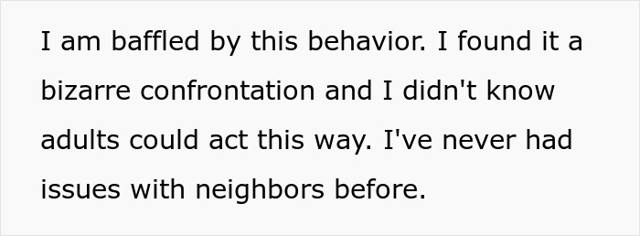 Text expressing frustration over neighbors blocking a door with a stroller. Text expressing frustration over neighbors blocking a door with a stroller.