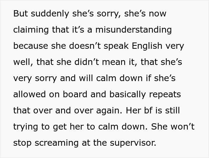 Woman Rages After Her Airport Plan Doesn't Work Out: "She Won't Stop Screaming" Woman Rages After Her Airport Plan Doesn't Work Out: "She Won't Stop Screaming"