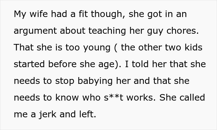 Dad’s Effort To Empower Stepdaughter Backfires, Wife Leaves Mid-Argument Over Gender Roles Dad’s Effort To Empower Stepdaughter Backfires, Wife Leaves Mid-Argument Over Gender Roles