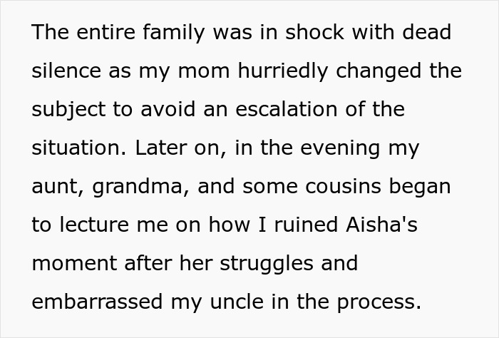Person Confronts Uncle Over Unpaid Debt At Family Dinner, Celebration Turns Into Shock Person Confronts Uncle Over Unpaid Debt At Family Dinner, Celebration Turns Into Shock
