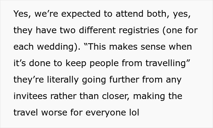 Bride And Groom Decide To Have Two Weddings: "Please Tell Me I’m Not Delusional" Bride And Groom Decide To Have Two Weddings: "Please Tell Me I’m Not Delusional"