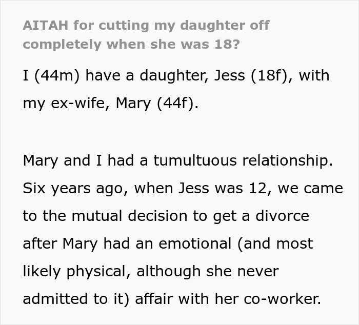 Father struggles with daughter, 18, expecting financial support despite ignoring him. Father struggles with daughter, 18, expecting financial support despite ignoring him.
