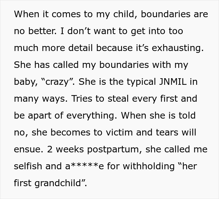 New Mom Deeply Upset With MIL, Calls Her Out For Wanting To Claim Newborn Baby As Hers New Mom Deeply Upset With MIL, Calls Her Out For Wanting To Claim Newborn Baby As Hers