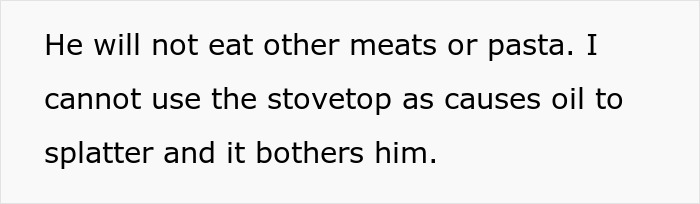 Woman Is Sick Of Catering To Husband’s “Mysterious Symptoms”, Starts Cooking Only For Herself Woman Is Sick Of Catering To Husband’s “Mysterious Symptoms”, Starts Cooking Only For Herself