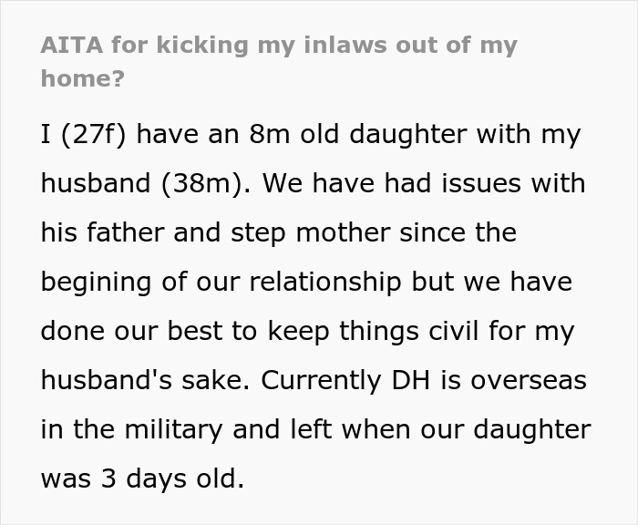 In-Laws Removed From Daughter-In-Law’s Home By Police After Refusing To Leave The Guest Room In-Laws Removed From Daughter-In-Law’s Home By Police After Refusing To Leave The Guest Room