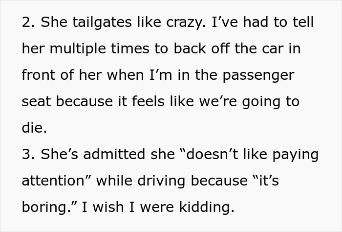 Man Sets Boundaries For His New Car After Girlfriend Totals Two Cars, Faces Backlash Man Sets Boundaries For His New Car After Girlfriend Totals Two Cars, Faces Backlash