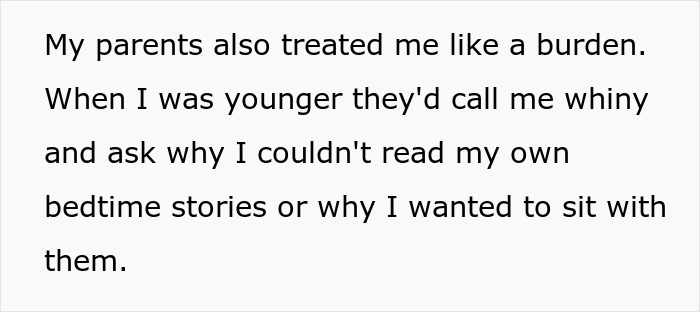 Text expressing feeling of being treated as a burden, related to a teen's frustration. Text expressing feeling of being treated as a burden, related to a teen's frustration.