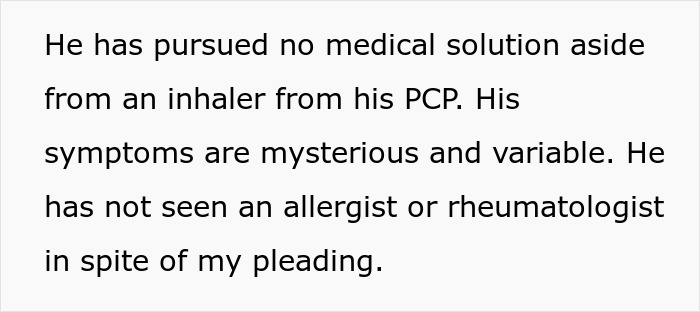 Woman Is Sick Of Catering To Husband’s “Mysterious Symptoms”, Starts Cooking Only For Herself Woman Is Sick Of Catering To Husband’s “Mysterious Symptoms”, Starts Cooking Only For Herself