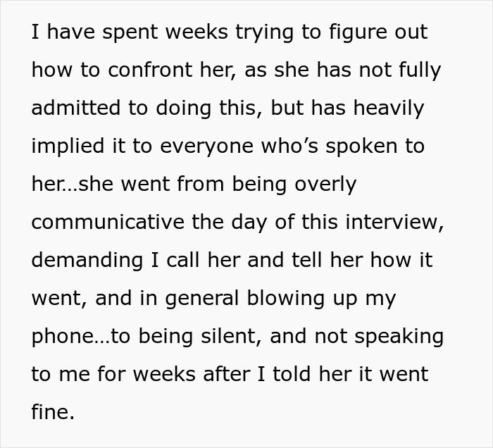 Text recounting a major betrayal, describing a woman's shock over her sister secretly contacting CPS. Text recounting a major betrayal, describing a woman's shock over her sister secretly contacting CPS.