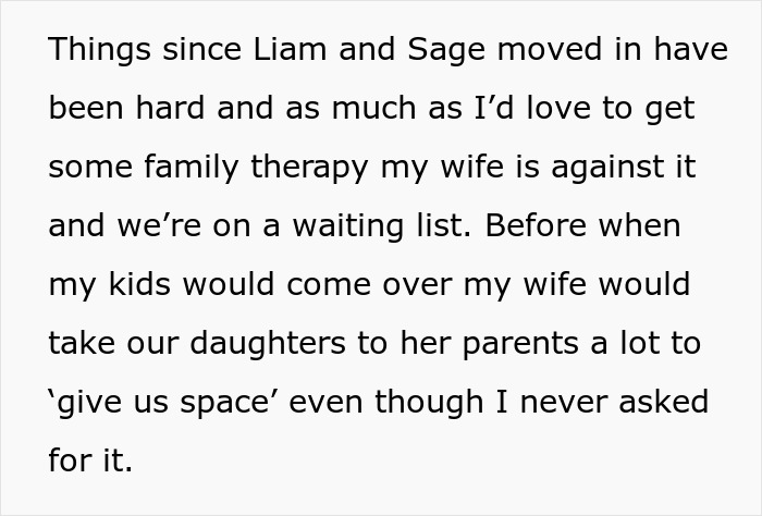 “AITAH For Telling My Wife She Can Leave Because I’m Not Kicking My Older Kids Out?” “AITAH For Telling My Wife She Can Leave Because I’m Not Kicking My Older Kids Out?”
