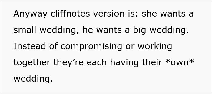 Bride And Groom Decide To Have Two Weddings: "Please Tell Me I’m Not Delusional" Bride And Groom Decide To Have Two Weddings: "Please Tell Me I’m Not Delusional"