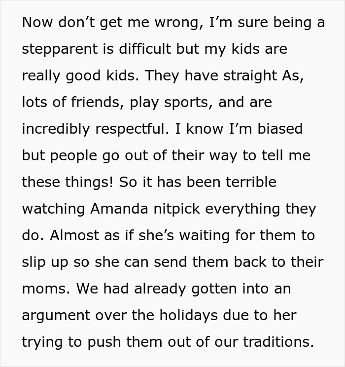 “AITAH For Telling My Wife She Can Leave Because I’m Not Kicking My Older Kids Out?” “AITAH For Telling My Wife She Can Leave Because I’m Not Kicking My Older Kids Out?”
