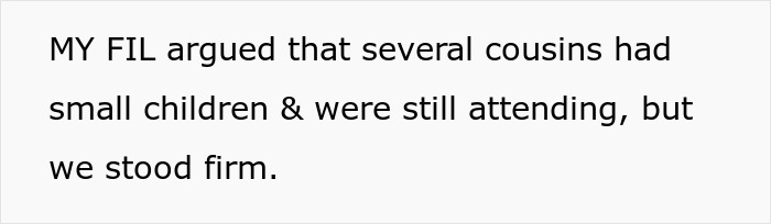 Text image discussing family argument over caring for kids at BIL's wedding and standing firm. Text image discussing family argument over caring for kids at BIL's wedding and standing firm.