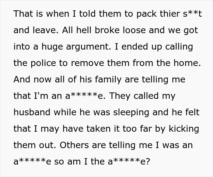 In-Laws Removed From Daughter-In-Law’s Home By Police After Refusing To Leave The Guest Room In-Laws Removed From Daughter-In-Law’s Home By Police After Refusing To Leave The Guest Room