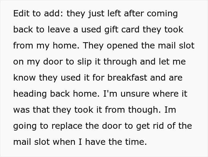 In-Laws Removed From Daughter-In-Law’s Home By Police After Refusing To Leave The Guest Room In-Laws Removed From Daughter-In-Law’s Home By Police After Refusing To Leave The Guest Room