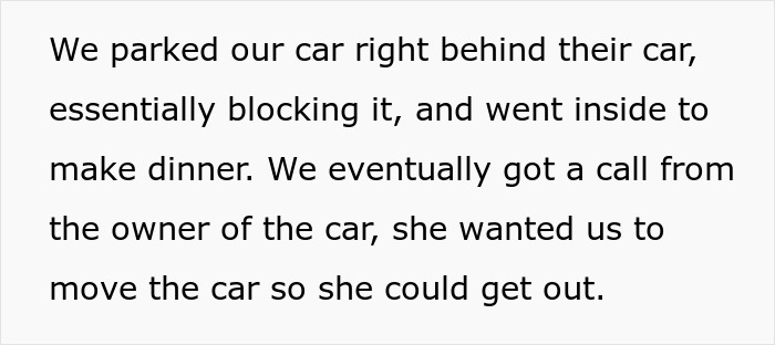 Cheeky Guy Blocks In Tourists Who Use His Private Driveway, Pretends He's On A "Business Trip" Cheeky Guy Blocks In Tourists Who Use His Private Driveway, Pretends He's On A "Business Trip"