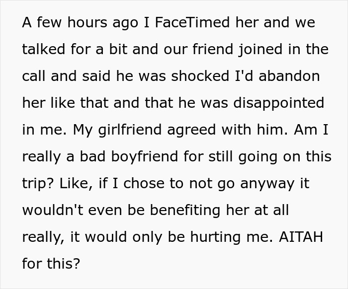 Guy Refuses To Cancel Japan Trip After GF Forgot Her Passport, She’s Upset He “Abandoned Her” Guy Refuses To Cancel Japan Trip After GF Forgot Her Passport, She’s Upset He “Abandoned Her”