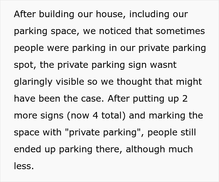 Cheeky Guy Blocks In Tourists Who Use His Private Driveway, Pretends He's On A "Business Trip" Cheeky Guy Blocks In Tourists Who Use His Private Driveway, Pretends He's On A "Business Trip"