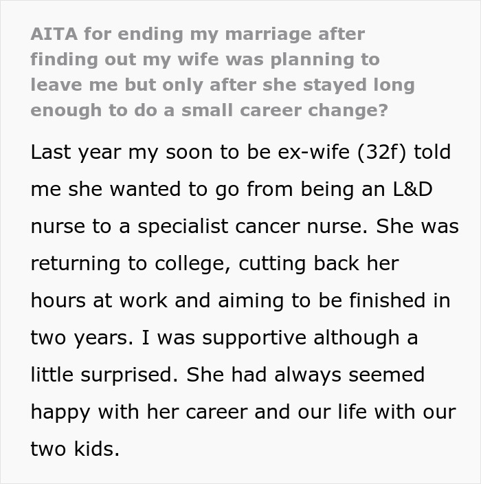 Man Overhears About Wife’s Plans To Leave Him After A Career Change, Beats Her To It Man Overhears About Wife’s Plans To Leave Him After A Career Change, Beats Her To It