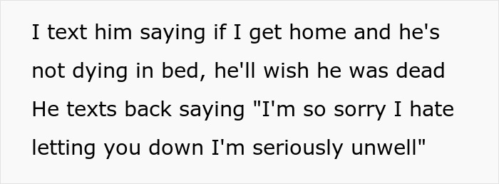 Text message exchange highlighting husband's weaponized incompetence. Text message exchange highlighting husband's weaponized incompetence.