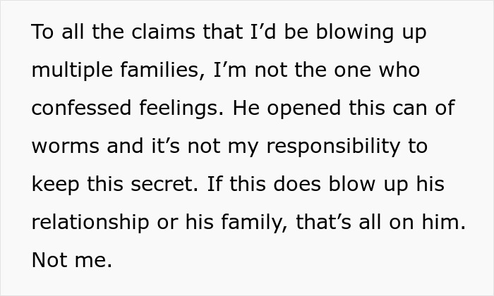 Text about a confession affecting relationships, related to a man in love with sister-in-law during wedding dress shopping. Text about a confession affecting relationships, related to a man in love with sister-in-law during wedding dress shopping.
