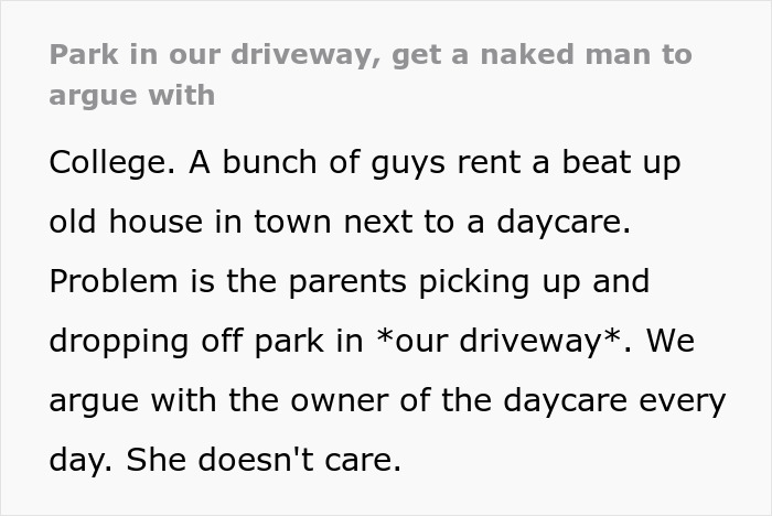 Karen Barges Into Neighbor's House To Lock Horns Over Parking, Faces Him Naked After Shower Karen Barges Into Neighbor's House To Lock Horns Over Parking, Faces Him Naked After Shower