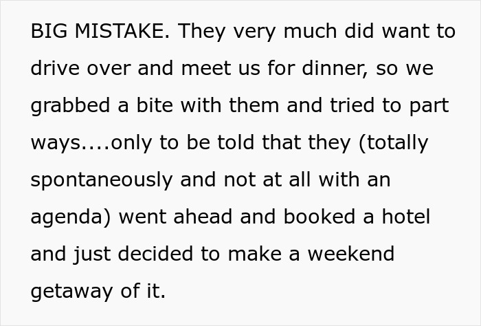 Text recounting a lady obsessed with a woman's wedding, trying to attend a rehearsal dinner. Text recounting a lady obsessed with a woman's wedding, trying to attend a rehearsal dinner.