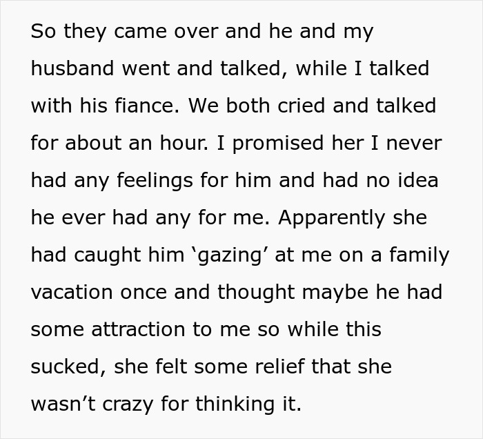 Text describing intense conversation about unexpected feelings on a wedding dress shopping day. Text describing intense conversation about unexpected feelings on a wedding dress shopping day.