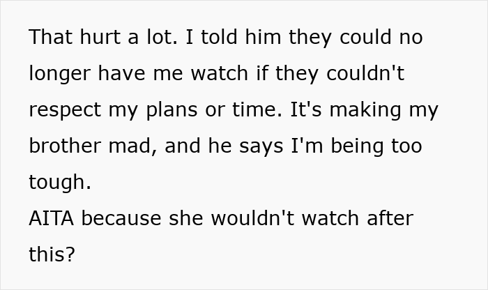 Guy Ruins New Year For Sister, Is Shocked She Refuses To Babysit His Kids Ever Again Guy Ruins New Year For Sister, Is Shocked She Refuses To Babysit His Kids Ever Again