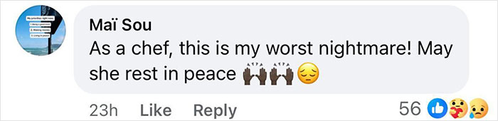 Comment expressing condolences for a tragic incident involving a milkshake. Comment expressing condolences for a tragic incident involving a milkshake.