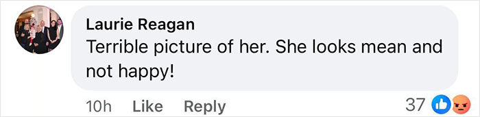 Comment about Melania Trump's portrait with negative feedback and reactions. Comment about Melania Trump's portrait with negative feedback and reactions.