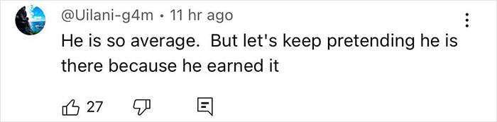 Comment discussing Henry Klum's runway debut at Paris Fashion Week, expressing skepticism about his merits. Comment discussing Henry Klum's runway debut at Paris Fashion Week, expressing skepticism about his merits.