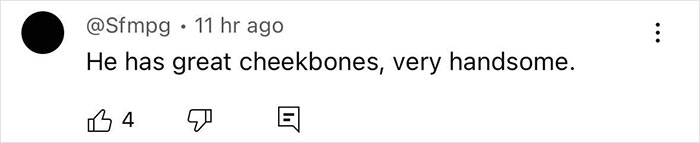 Heidi Klum's son praised for great cheekbones in a comment after his runway debut. Heidi Klum's son praised for great cheekbones in a comment after his runway debut.