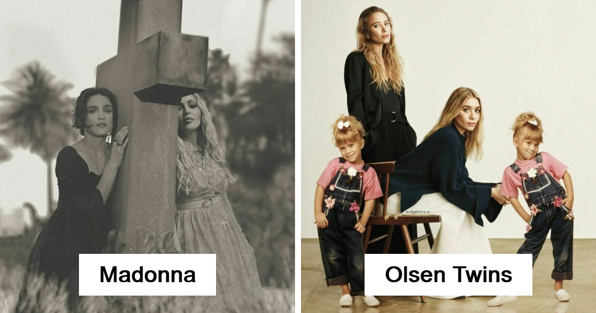 These 50 Old And Recent Celebrity Photos Are Proof That Time Waits For No One (New Pics)