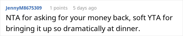 Person Confronts Uncle Over Unpaid Debt At Family Dinner, Celebration Turns Into Shock Person Confronts Uncle Over Unpaid Debt At Family Dinner, Celebration Turns Into Shock